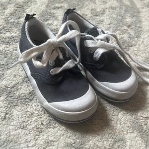 Baby boys size 6 navy blue Keds